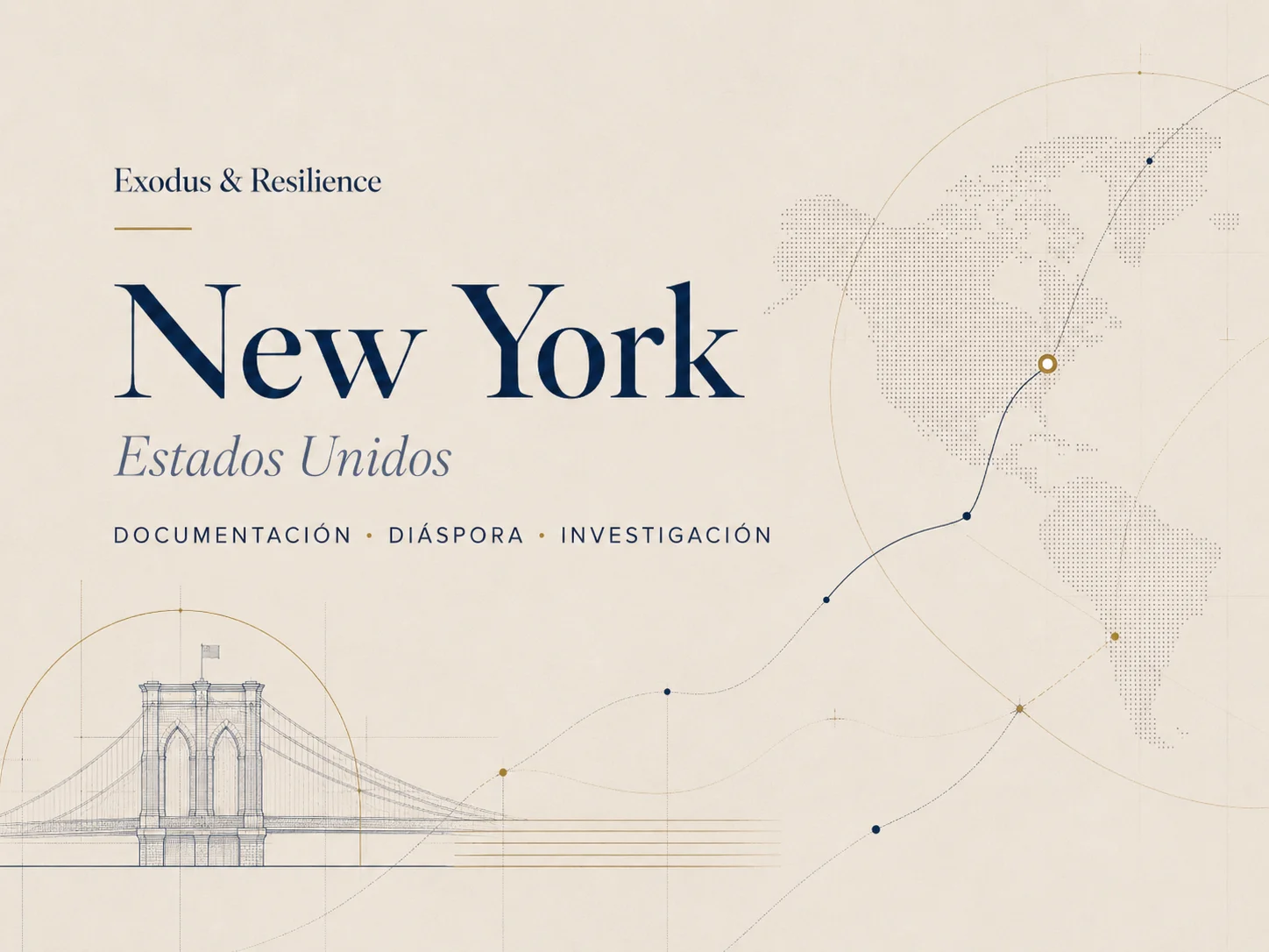 Programa territorial Nueva York · Exodus & Resilience